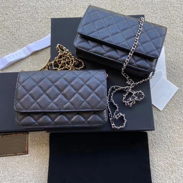 Designer wallet Selling Classic Fashion Upgraded magnetic hardware Retro womens chain wallets Sheepskin Luxurys Designer bag Coin Purse Card Holder With box PRPU