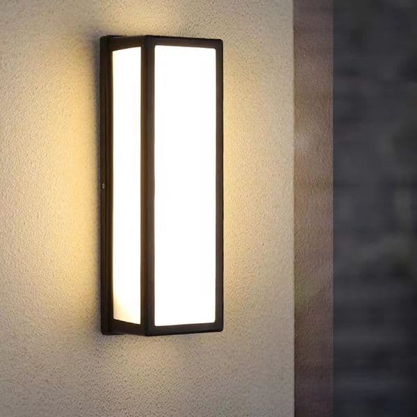 Modern minimalist outdoor courtyard wall lamp living room lamp waterproof villa balcony wall lamp creative aluminum LED lamps