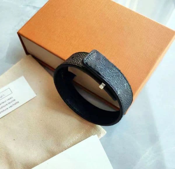 Brand Designer leather bracelets High-end Luxury Mens and womens Bracelets Fashion Unisex Jewelry thumbnail 2