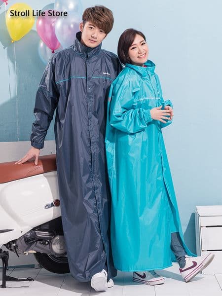 Raincoats Adult windproof men's raincoat women's long motorcycle raincoat South Korea outdoor hiking poncho jacket Gabardina Mujer gift creativity 230404