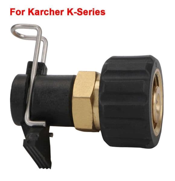 Converter Connector M22 Quick High Pressure Pipe Adapter Pressure Washer Outlet Hose Connector for Karcher K Series Hose