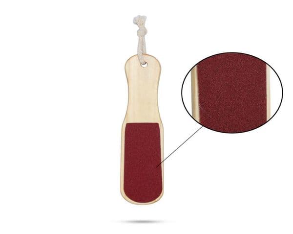 Professional Foot Rasp Callus Remover Double Sided Spa Wood Foot File for Pedicure Foot Care