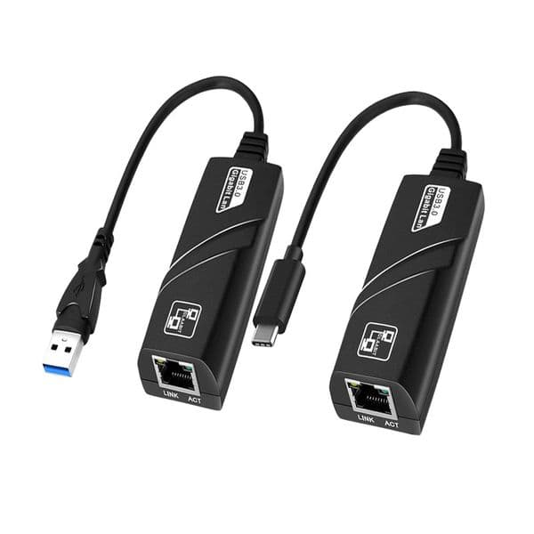 Connectors USB 3.0 USB-C Type-c to RJ45 100/1000 Gigabit Lan Ethernet LAN Network Adapter 100/1000Mbps for /Win PC 243S with bags package