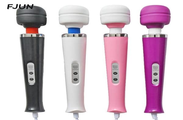 10 Speeds New Vibrabor Magic Wand Massager Big Magic Av Massage Stick Vibrators Sextoy Female Clit Vibrator Sex Toys For Women Y19