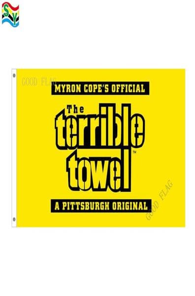 Terrible towel flags banner Size 3x5FT 90150cm with metal grommetOutdoor Flag