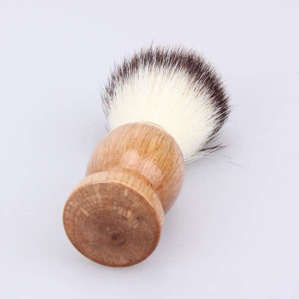 Men's Shaving Brush Barber Salon Men Facial Beard Cleaning Appliance Shave Tool Razor Brush with Wood Handle for boyfriend Wholesale