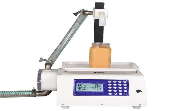 Smart Honey Filling Machine Food Grade Automatic and Manual Weighing Paste Honey Filling Machine Peristaltic Pump Viscous