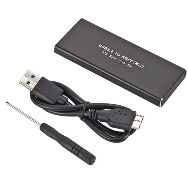 M2 Sata HDD Enclosures USB 3.0 TO NGFF(M.2) SSD Hard Disk Box Adapter External Enclosure Case