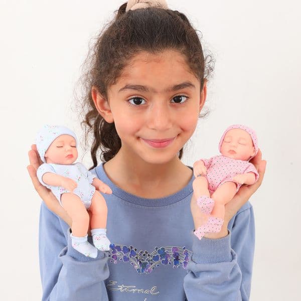 Dolls Silicone Reborn Dolls 20cm Baby Reborn Toys Waterproof Vinyl Bebe Doll Cute Mini Reborn Baby Doll For Girls Birthday Gift 230406