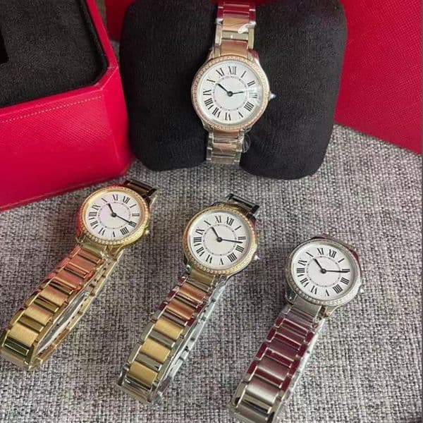 Couple Designer Luxury Mens High Quality Womens Diamond Set Watch 29 36 41mm Stainless Steel Bracelet u1top Glow Sapphire Waterproof Montres Relojes de alta calidad