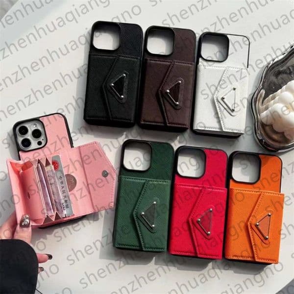 Designer Classic Wallet Phone Case For iPhone 15 Pro Max Cases Apple iPhone 14 13 12 11 XR XS Max 8 Plus Samsung Galaxy s23 ultra s22 PLUS Card Holder Coin Purse Flip Cover