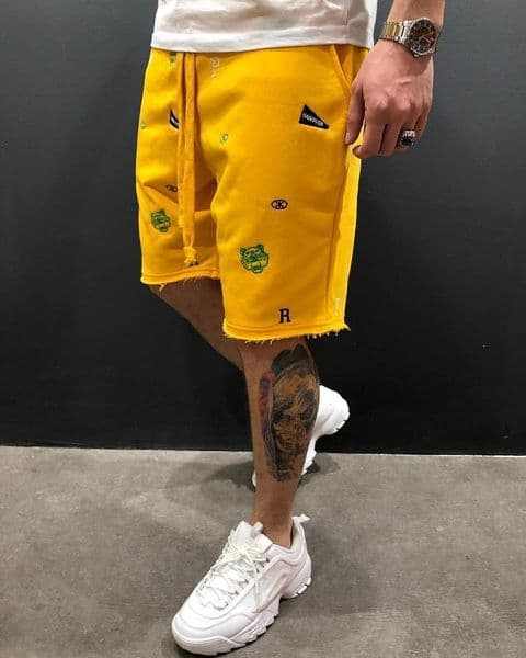 Men's Shorts Spring Summer Cargo Relaxed Fit Breeches Bermuda Casual Pants Stick a Skin Social 230410