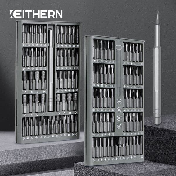Screwdrivers Keithern Precision Screwdriver Set 25/39/46/63/118 Integrated Multifunctional Screw Driver Kit Professional Maintenance Mobile Phone Tools 230410