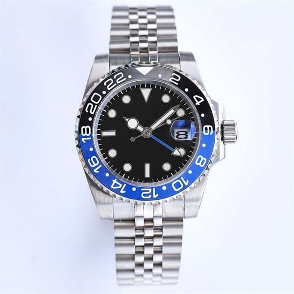 Designer Watches mens GMT watch gmt Luxury watchs Luminous Sapphire AAA 2813 Automatic Mechanical Movement 41mm Wristwatch Folding buckle U1 montre de luxe
