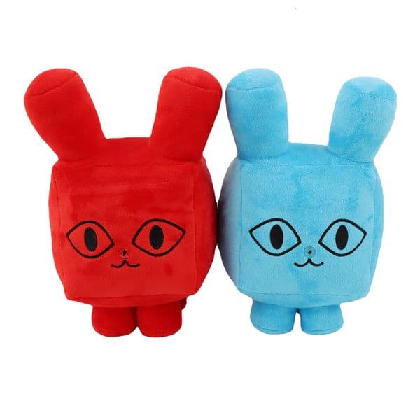 Plush Dolls 28cm Titanic Balloon Cat Plush Toy Pet Simulator X Game Toys Red Blue Titanic Cat Soft Dolls Kawaii Kids Gift Girl Birthday Gift 230412 T260514