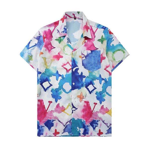 Fashion men clothes set summer Flower tshirt men slim fit casual shirt men cotton short sleeve T-shirt sportwaer tracksuit