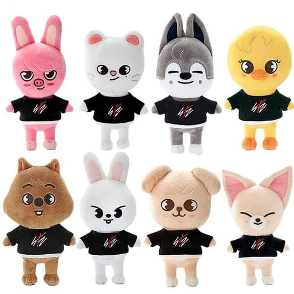 2026 New Dolls Skzoo Toys 20Cm Stray Plush Wolf Chan Cartoon Stuffed Animal Plushies Doll Kawaii Companion For Kids Adults Fans Gift Toys