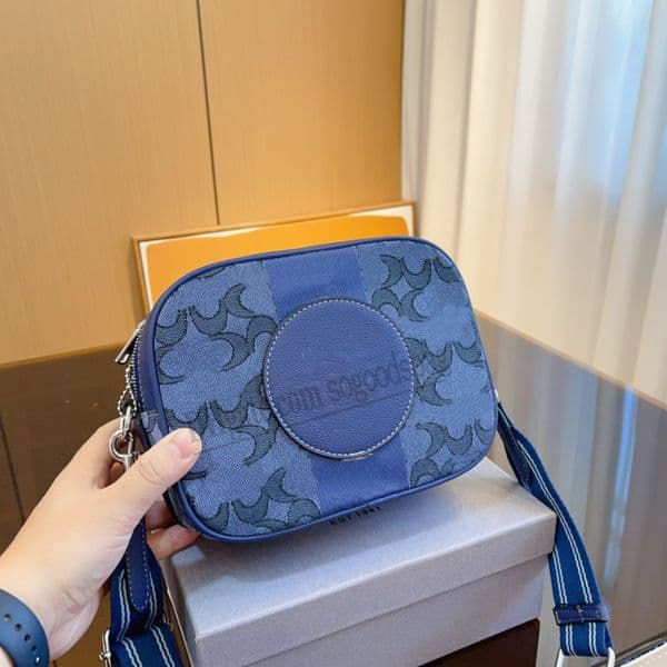 2023 Designer tote bag Shoulder Bags Camera Bags Shiny Leather women bucket bag crossbody Top Zip inside partition Removable Adjustable Webbing Strap bag
