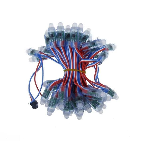 12mm 12V led pixel light Full Color RGB LED Pixel module Light With IC WS2811 For Advertisement