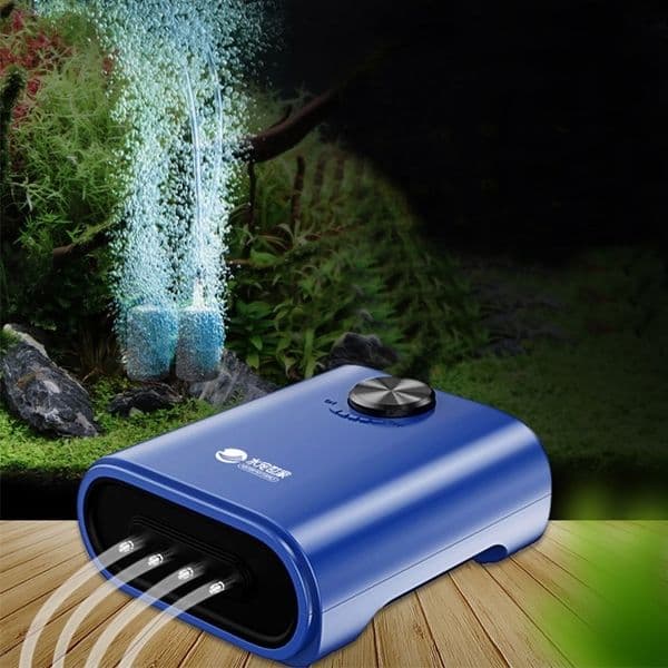 Air Pumps Accessories Silent Aquarium Oxygen Pump with Check Fish Tank Four Outlet Large Oxygenator Compressor Aerator 220v 14w 230414