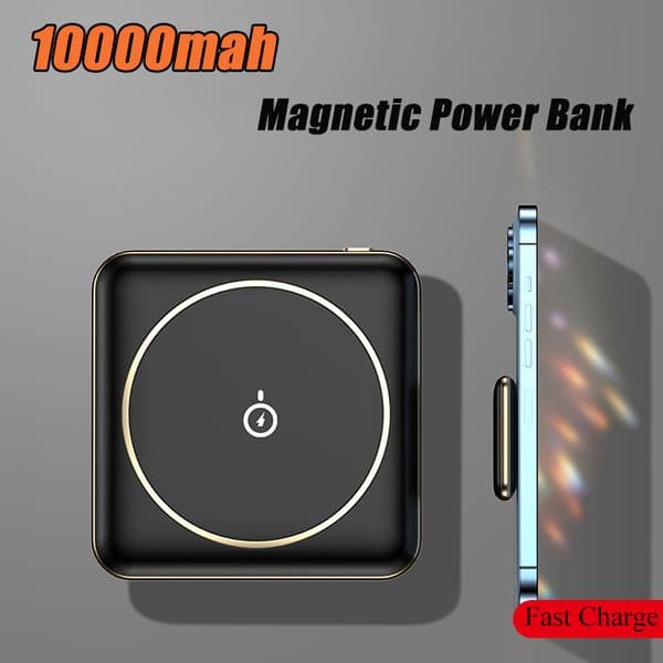 10000mAh Magnetic Qi Wireless Power Banks for iPhone 14 13 12 Mini Poverbank Portable External Battery Charger Powerbank