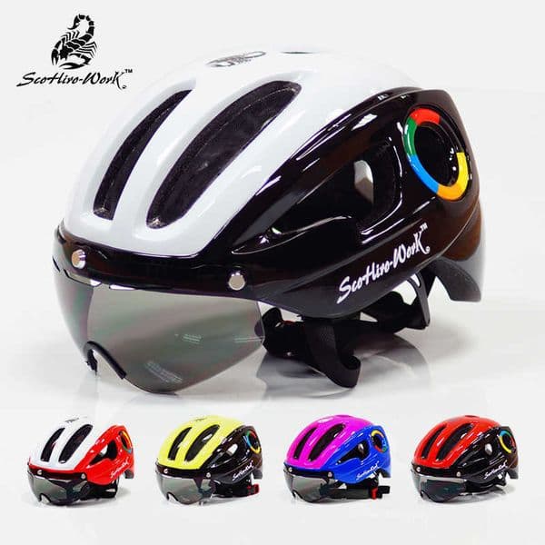 Cycling Helmets 270g ultralight EPS bicycle helmet for men road mtb mountain bike helmet lenses goggles cycling equipment 9 vents Casco Ciclismo P230419 L250808