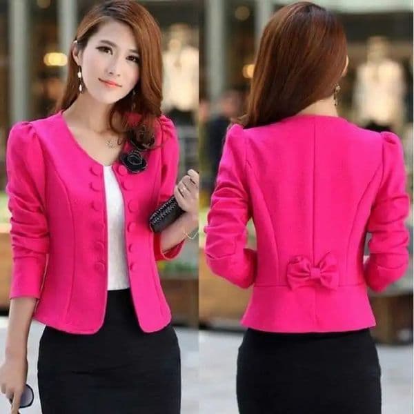 Women's Suits Blazers Short Coats For Women Blazer Woman Chic And Elegant Jacket Female Coat Korean Clothes 231121