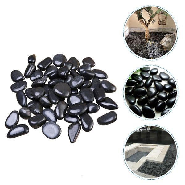 Garden Decorations 1 Set of Pebbles for Aquarium Natural Landscaping Ornaments Plants Vase Stones Decors 230422q
