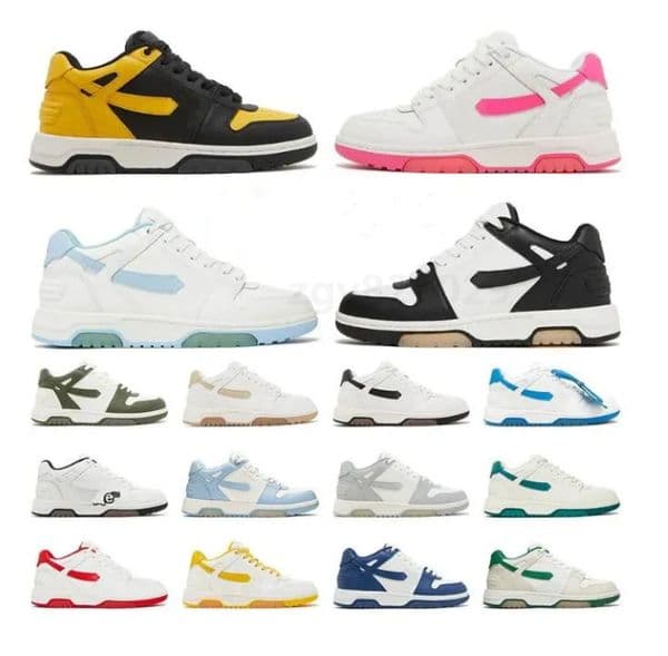 2024 Out Of Office Sneaker Designer Offs Casual Shoes Low Tops White Vintage Distressed Leather For Walking Dhgate Mens Womens Loafers Trainers Platform Sneakers zg