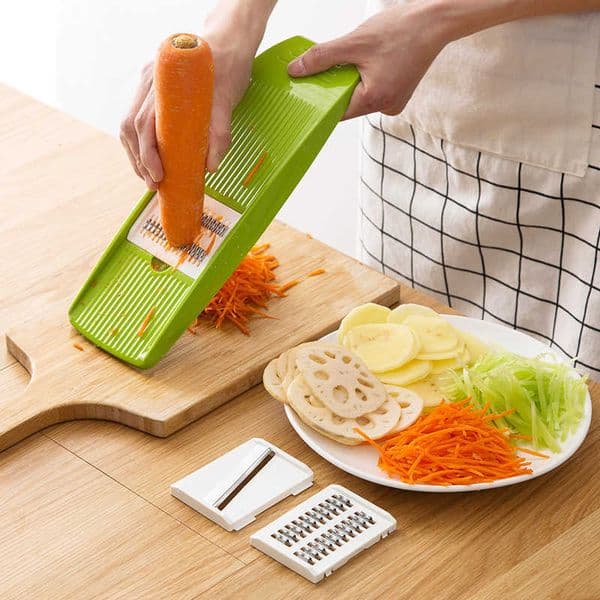 2026 Multifunctional Vegetable Cutter Stainless Steel Vegetable With 3 Blades Slicer Cutter For Potato Carrot Kitchen Tools Free Shipping