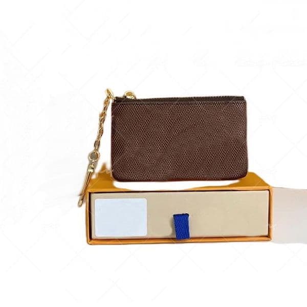 womens Designers Key Pouch Coin wallet Leather Luxurys Wallets Holds 4 Color Fashion Classical Women Small Holder Purse