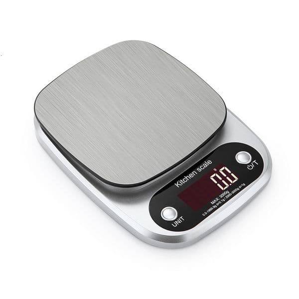 Household Scales 10kg/1g LCD Electronic Kitchen Scales Household Balance Cooking Measure Tool Stainless Steel Digital Weighing Food scale g OZ ML 230426