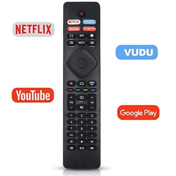 RF402A-V14 Remote Control For Philips Android Smart LED 4K Ultra HD URMT26RST004 NH80OUP URMT47CND0
