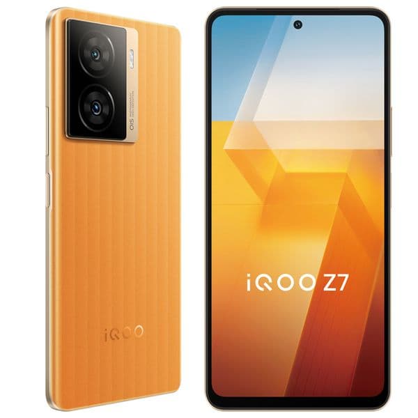 Original Vivo IQOO Z7 5G Mobile Phone Smart 8GB RAM 256GB ROM Snapdragon 782G Android 6.64" 120Hz LCD Full Screen 64.0MP 5000mAh NFC OTG Face Wake Fingerprint ID Cell Phone