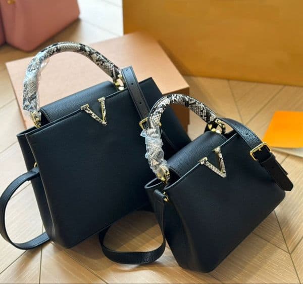 Handbag 5A Top totes Designer Bag Luxury Leather Classic Flower Shoulder Bag Mini Chain Girl Cross Body Bag Trend