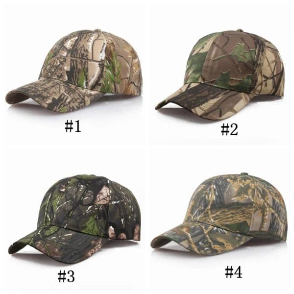 Men And Women Baseball Hats Sunshade Couple Snapback Cap Tourist Camouflage Fishing Ball Hats For Camping Equipment