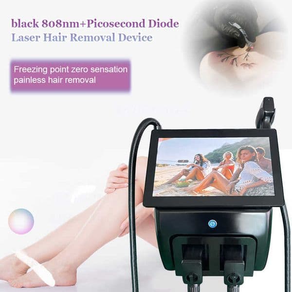 Pico Laser Picosecond tattoo removal 808 Diode Hair Removal Machine For Commercial