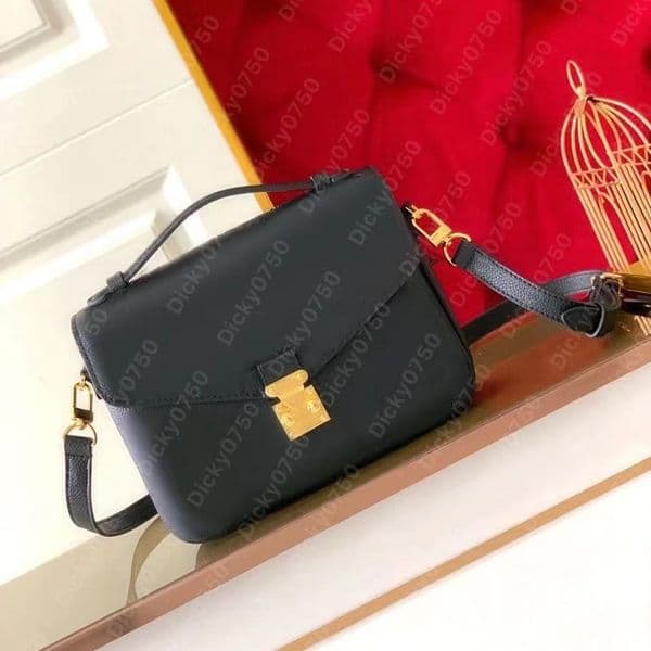 Designer messenger bag handbag Metis lady sacoche messengers women shoulder bag 40780 dicky handbags black purse luxury corssbody bags embossed genuine leather