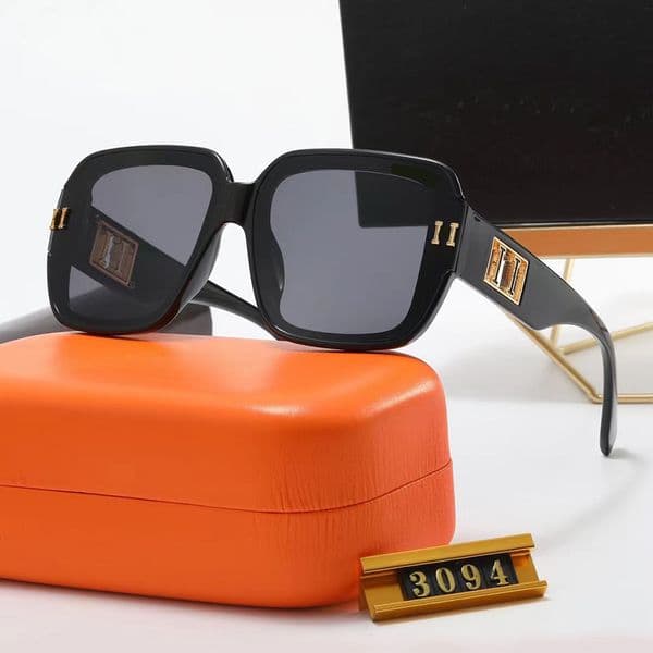Side Letters Polarized Designer Sunglasses Womens Men Luxury Full Frame Sun Glasses Traveling Accessories