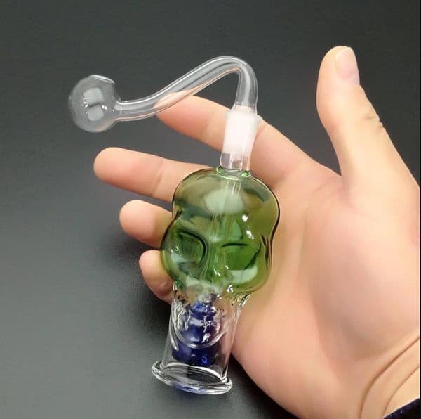 Hookah Smoking Pipe Colorful Classic bong Colored skeleton glass water bottle