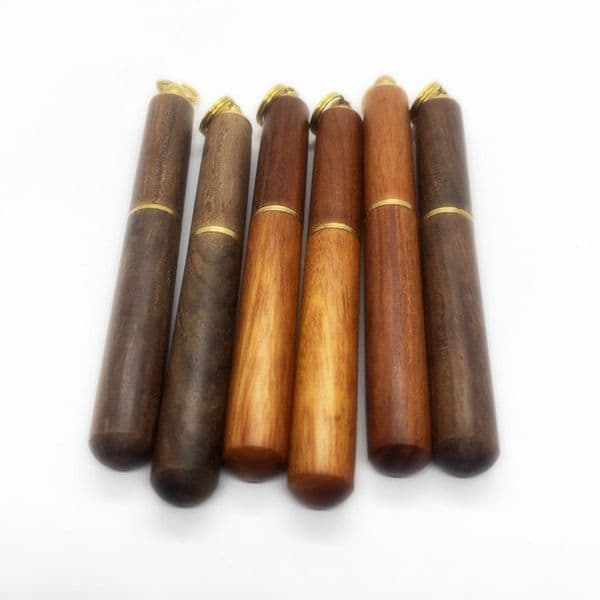 Latest Smoking Natural Wood Bottle Box Dry Herb Tobacco Snuff Snorter Sniffer Powder Wax Oil Spoon Portable Waterpipe Hookah Shovel Scoop Tip Straw