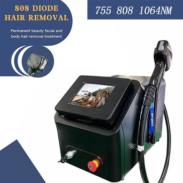 Professional diode laser hair removal skin rejuvenation machine 755nm 808nm 1064nm lazer hair reduction treatment painless equipment FDA approved