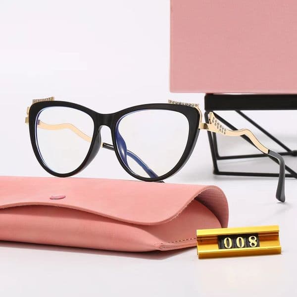 Elegant Sunglasses Goggle Women Sunglasses Designer Men Eyeglasses Full Frame 7 Color Option