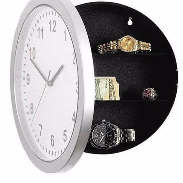 Storage Boxes Bins Hidden safe Large Wall Clock safety box secret secuirty box Money Jewellery Stuff Storage home office Cash Safes wholesale 230207