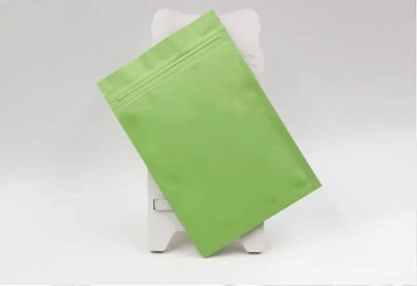 Matt color Resealable Zip Mylar Bag Food Storage Aluminum Foil Bags plastic Smell Proof pouch in stock