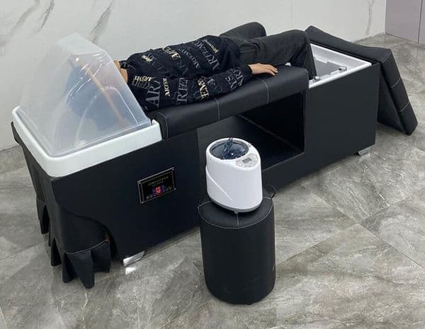 Shampoo bed Salon furniture Water circulation fumigation