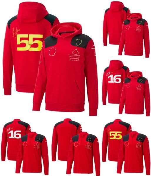 2026 New F1 2023 New Formula One Team Hoodie Men's Casual Fashion Hooded Sweatshirt Same Style Racing Driver Tops Fans Jersey Custom outdoor Free Shipping