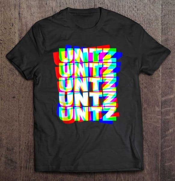 Men's T-Shirts Untz Hardstyle Techno Rave Edm Music Dj Festival Raver Tank Top T-Shirt Men Blouse Big Size Blouses Boys Cotton L230217