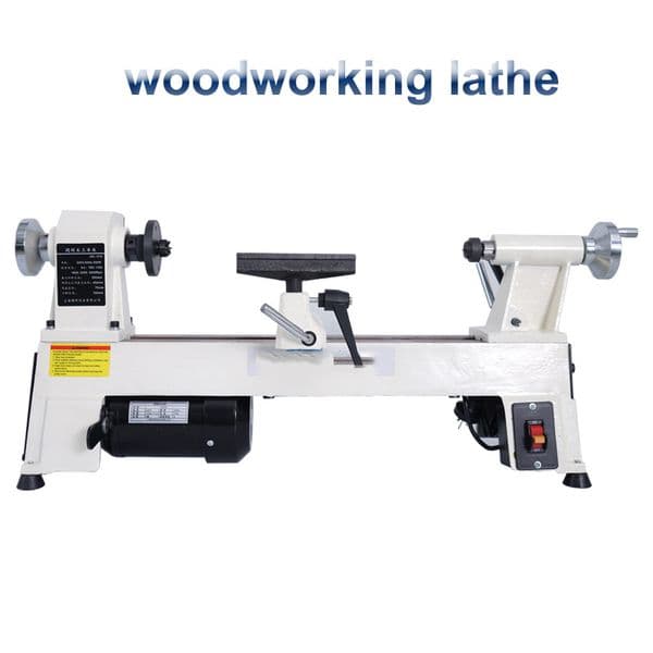 Mini Woodworking Lathe Small DIY Pen Type Multi-Function Household Wood Turning Machine 550W 3200RPM