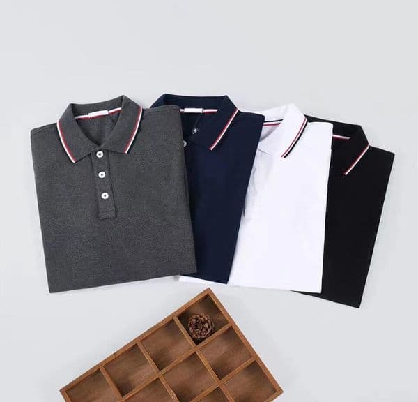 2023 Designer Polos Summer Mens Polo Shirt with Letters Badge Embroidery Casual T-Shirt Men Tops Clothing M-2XL 4 Colors